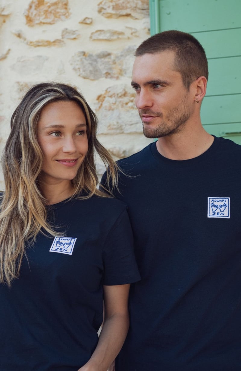 T-shirt Always Zen - Navy - 2