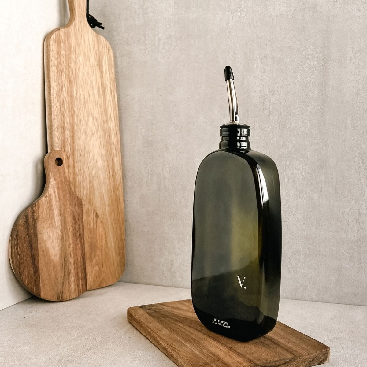 Bouteille en verre d'huile & vinaigre - 2