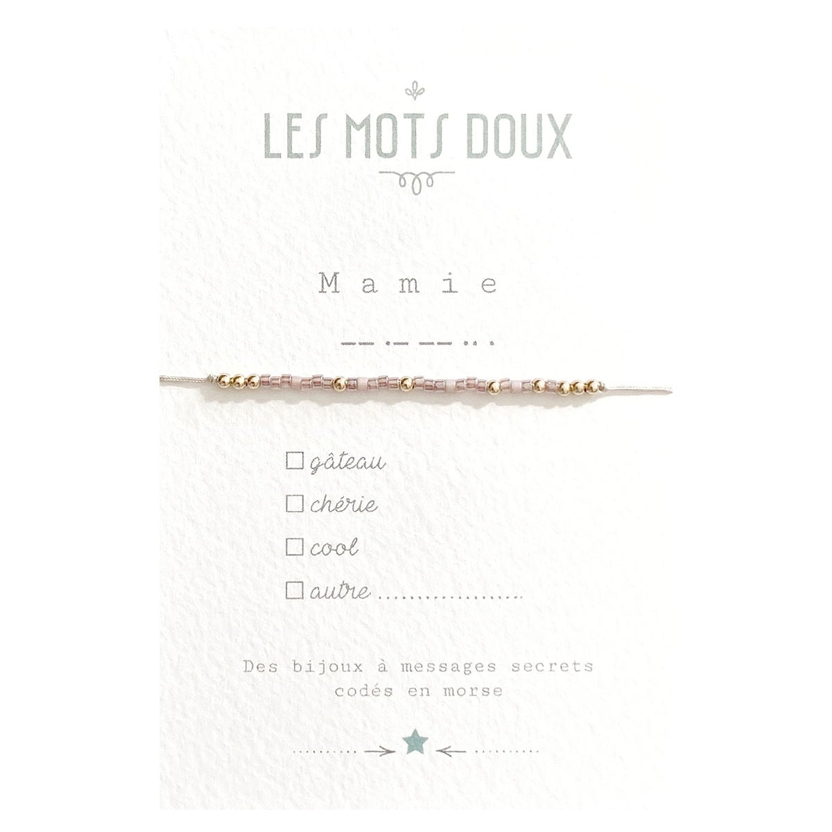 Bracelet à message - 2