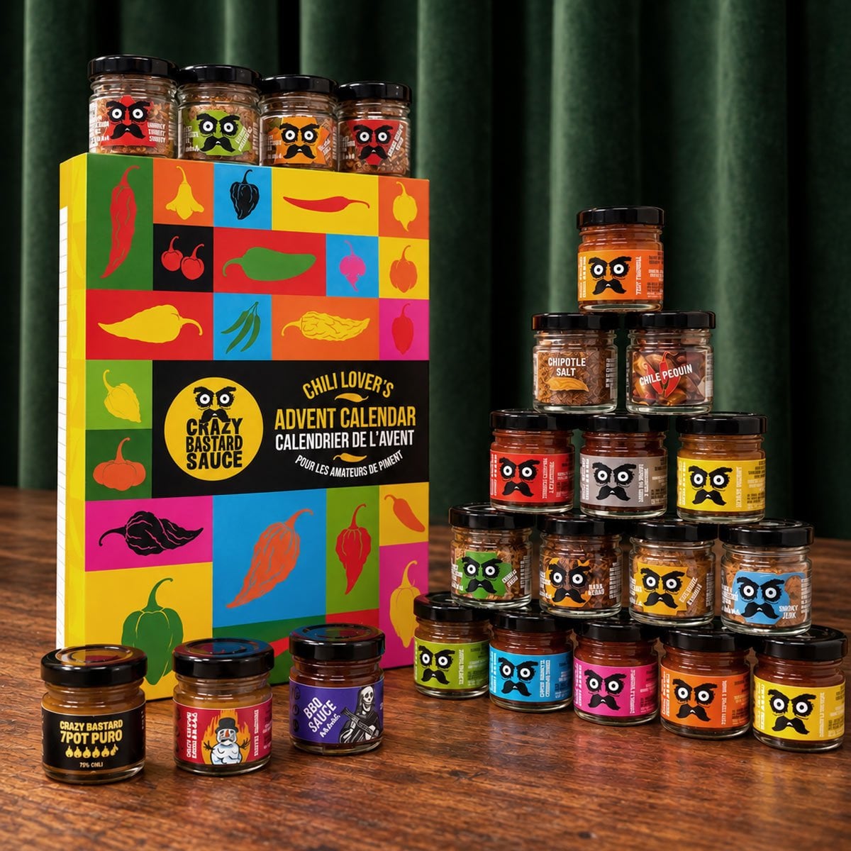 Calendrier de l'Avent pour les amateurs de piments - 1