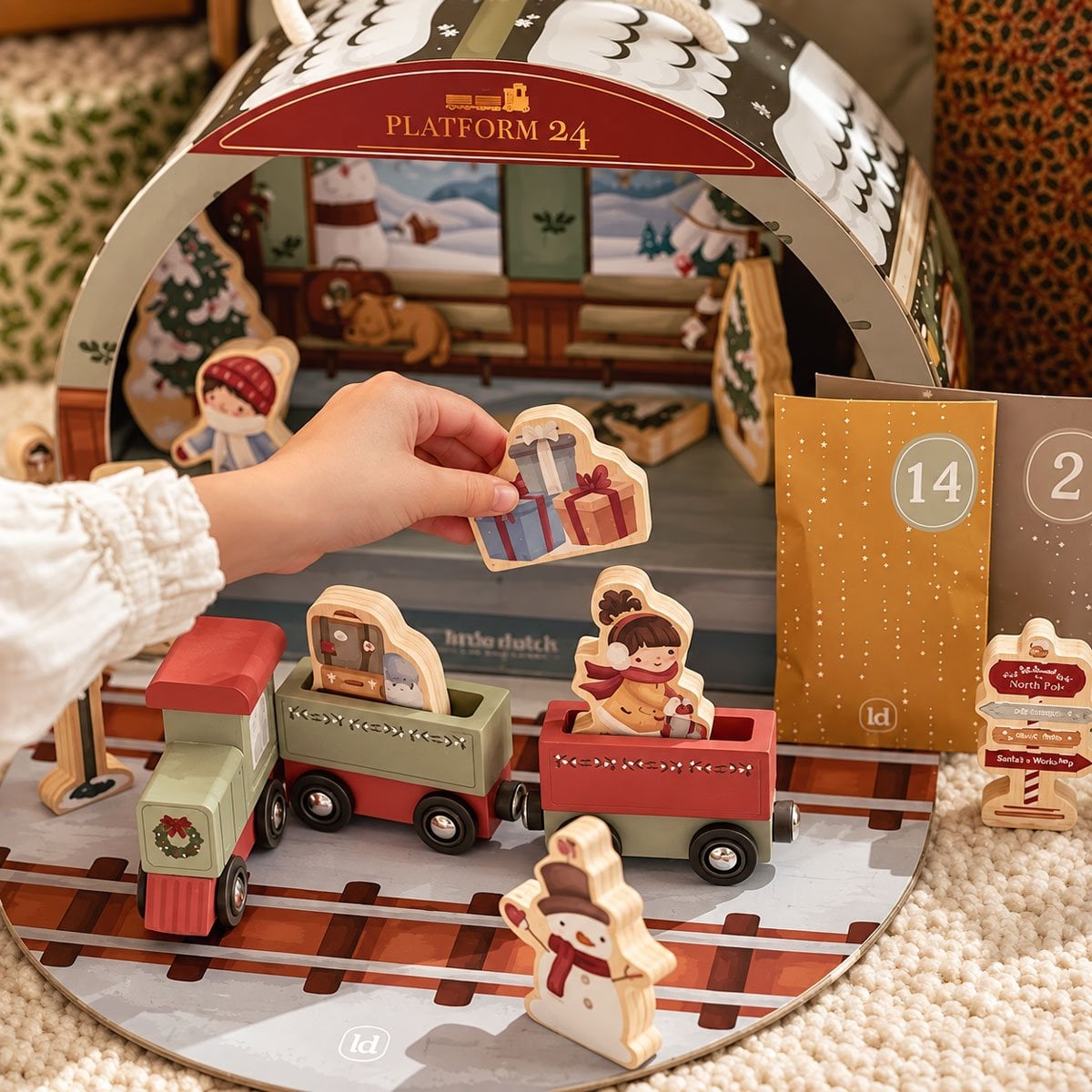 Calendrier de l'Avent Train à fabriquer - 1