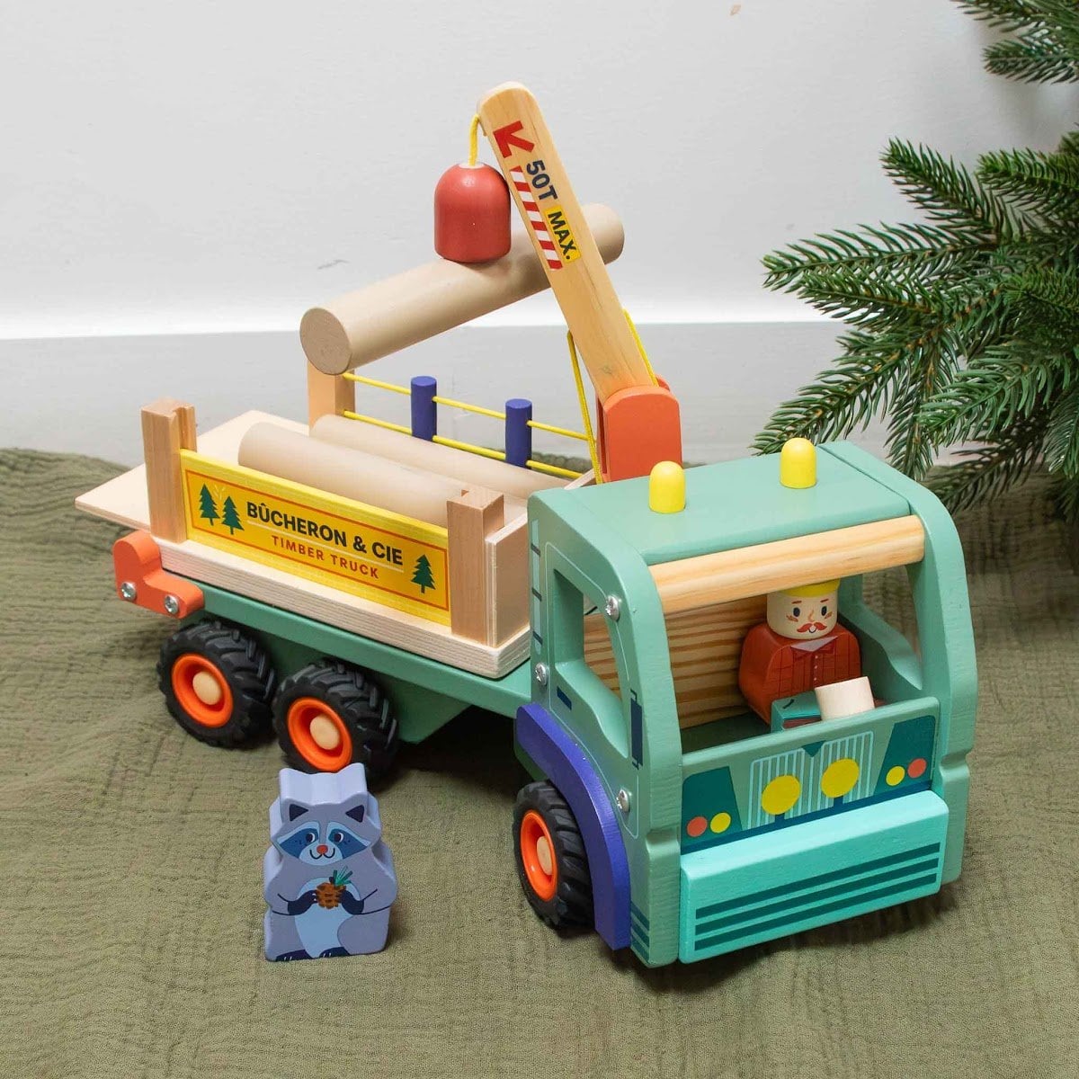 Camion forestier en bois - 1