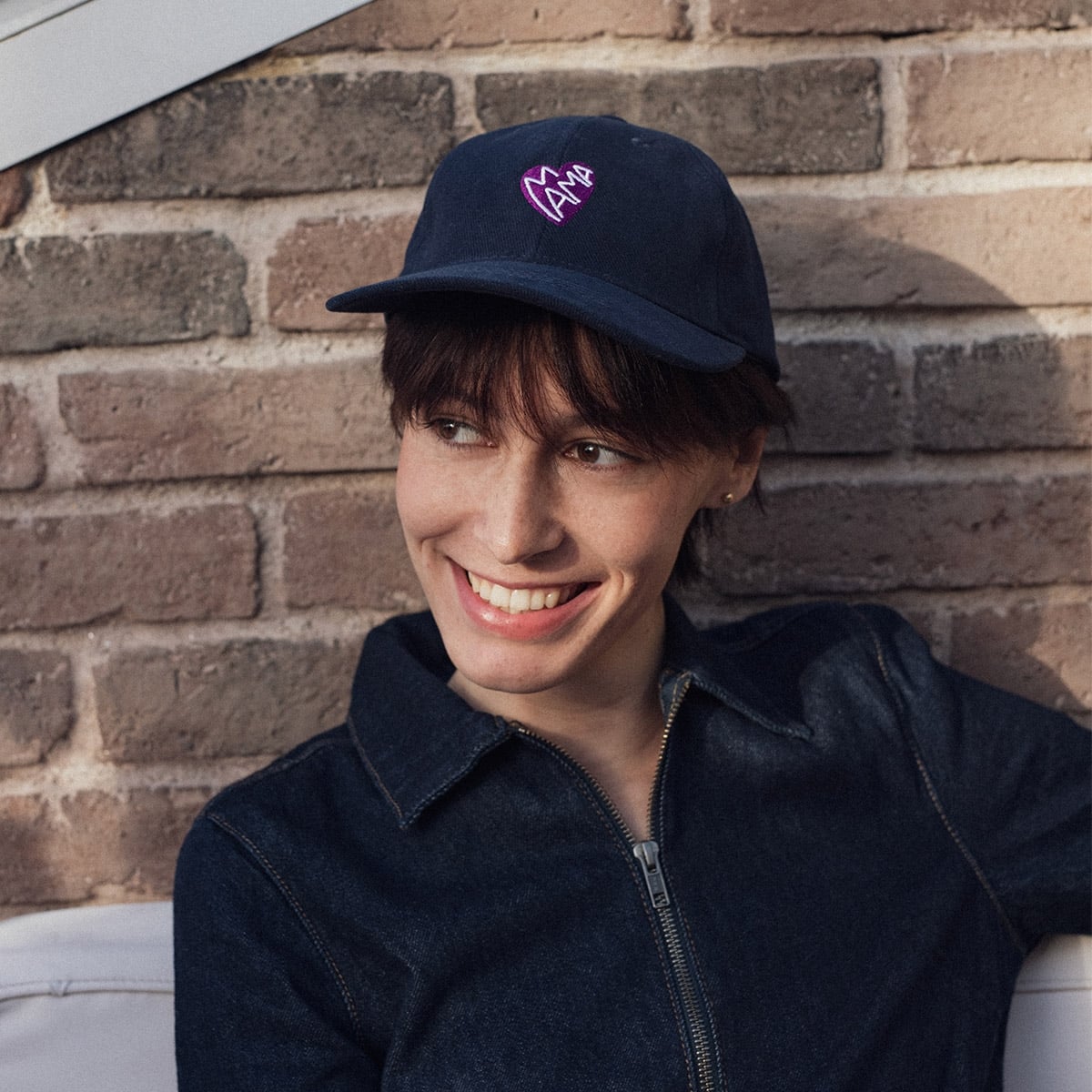 Casquette cœur mama - 2