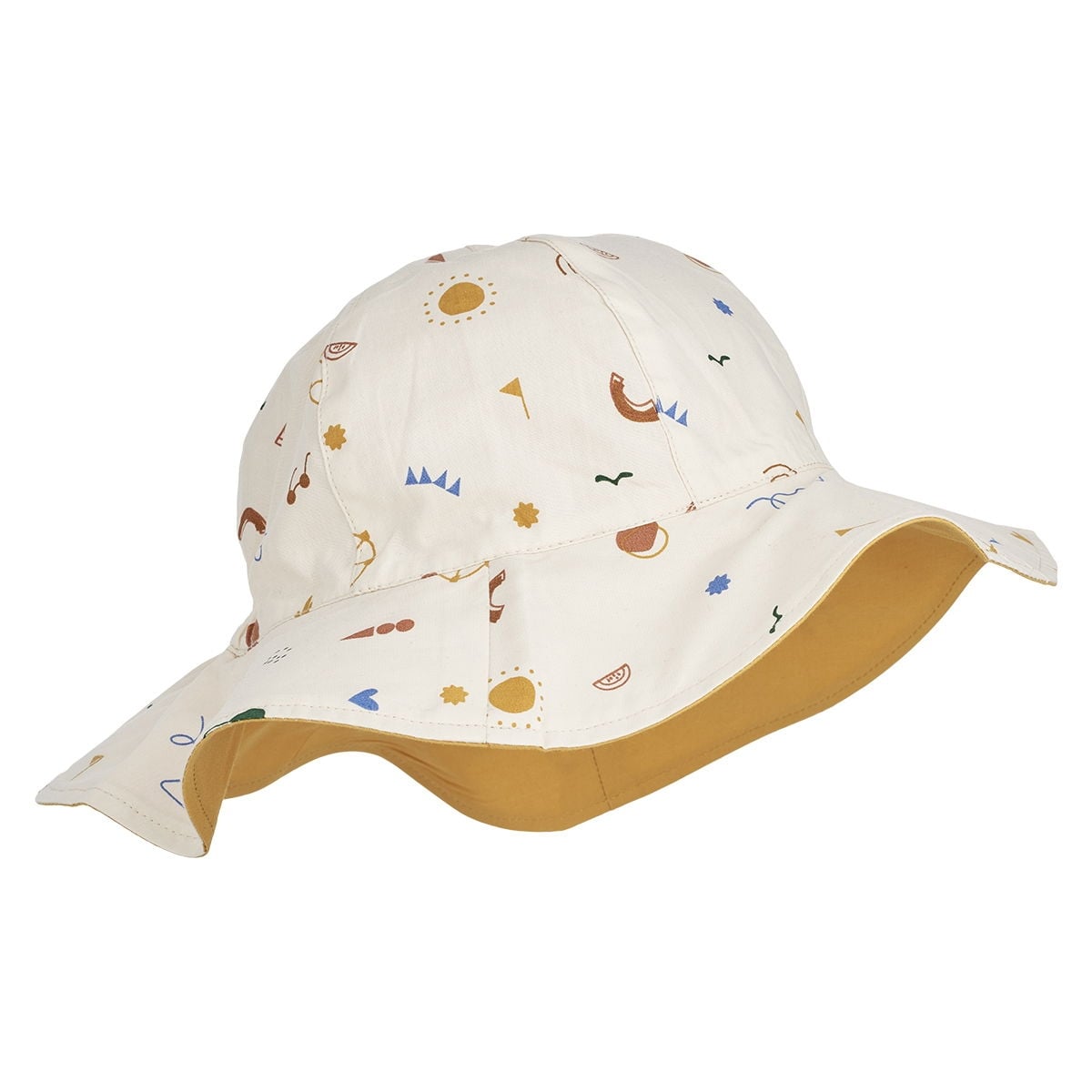 Chapeau de soleil en coton bio - 1