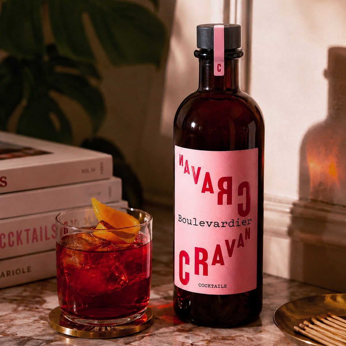 Cocktail Boulevardier Cravan - 2