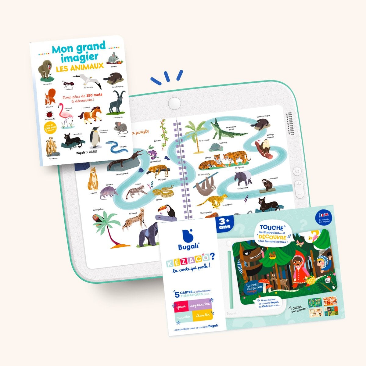 Coffret Bugali - Livre & Cartes Mes Premières Découvertes - 1