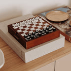 Coffret multi jeux en bois - 2