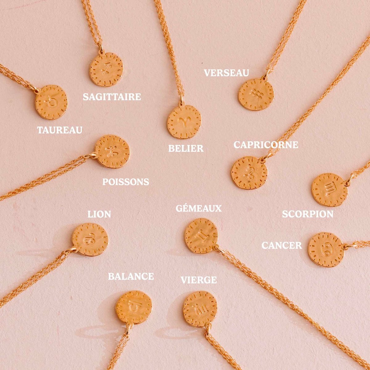 Collier signe astrologique - 1