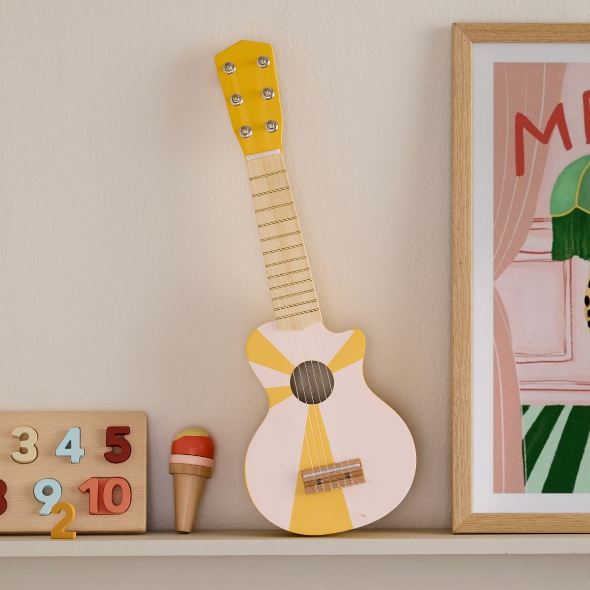 Guitare en bois - 3