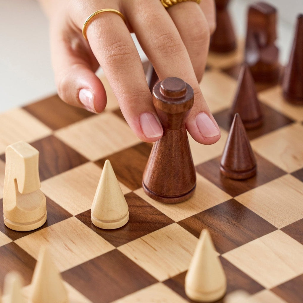 Jeu d'échecs en bois - 2