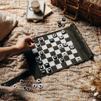 Jeu d’échecs et de dames de voyage - 1
