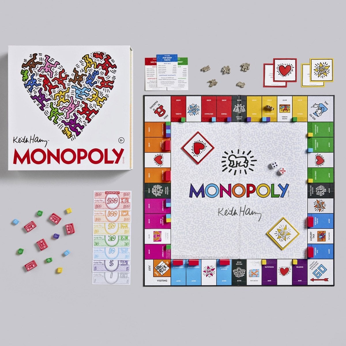 Jeu Monopoly Keith Haring - Édition limitée - 2