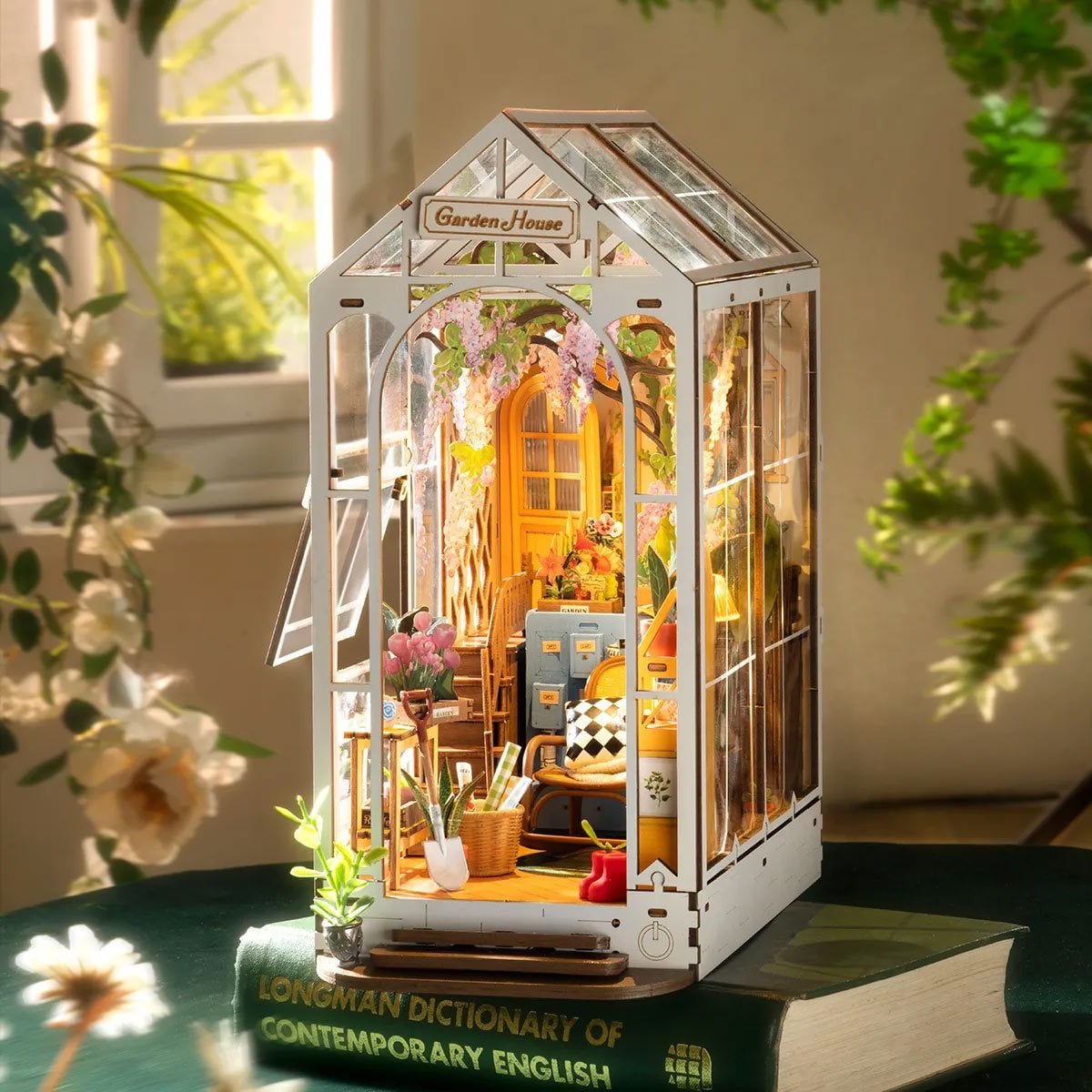 Kit DIY maquette serre-livre - Rolife - 1