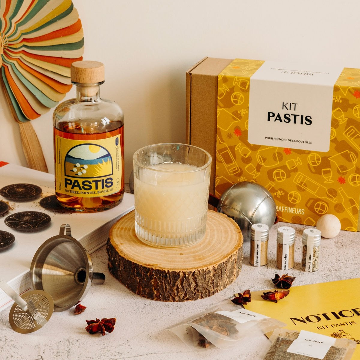 Kit DIY fabriquer son propre pastis - 1