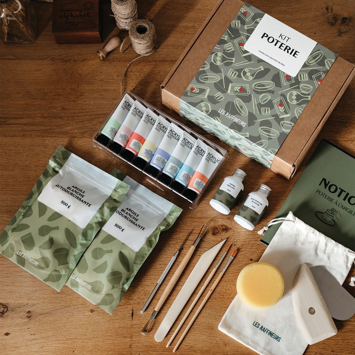 Kit DIY poterie et peinture - 2