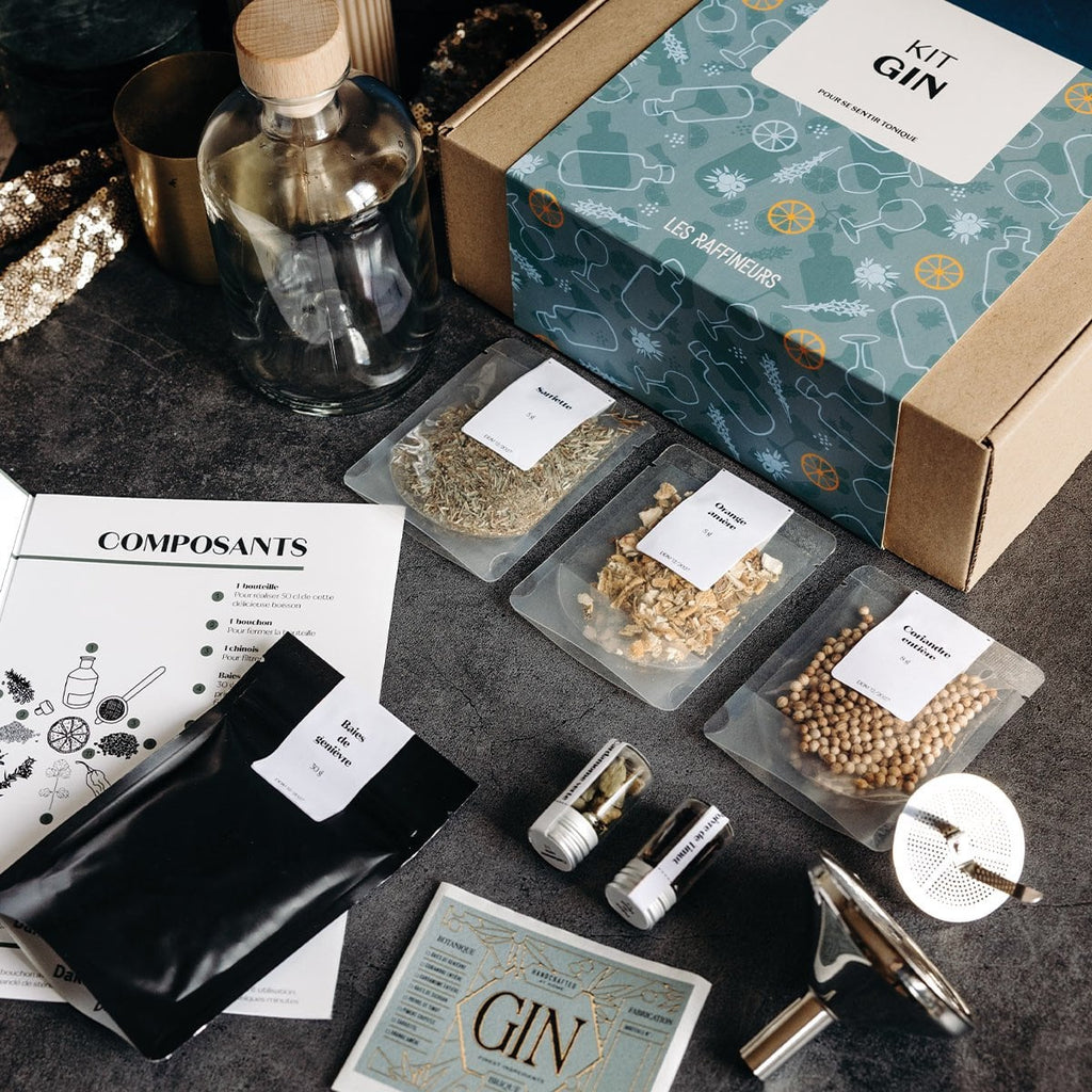 Kit DIY fabriquer son propre gin - 2