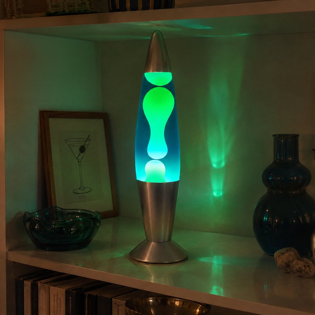 Lampe lave rétro - 1