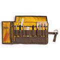 Marmotte à outils à rouler en toile cirée - 1