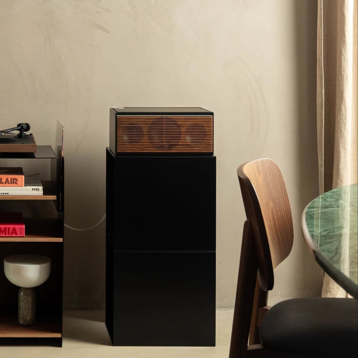 Meuble acoustique et rangement vinyles - 2
