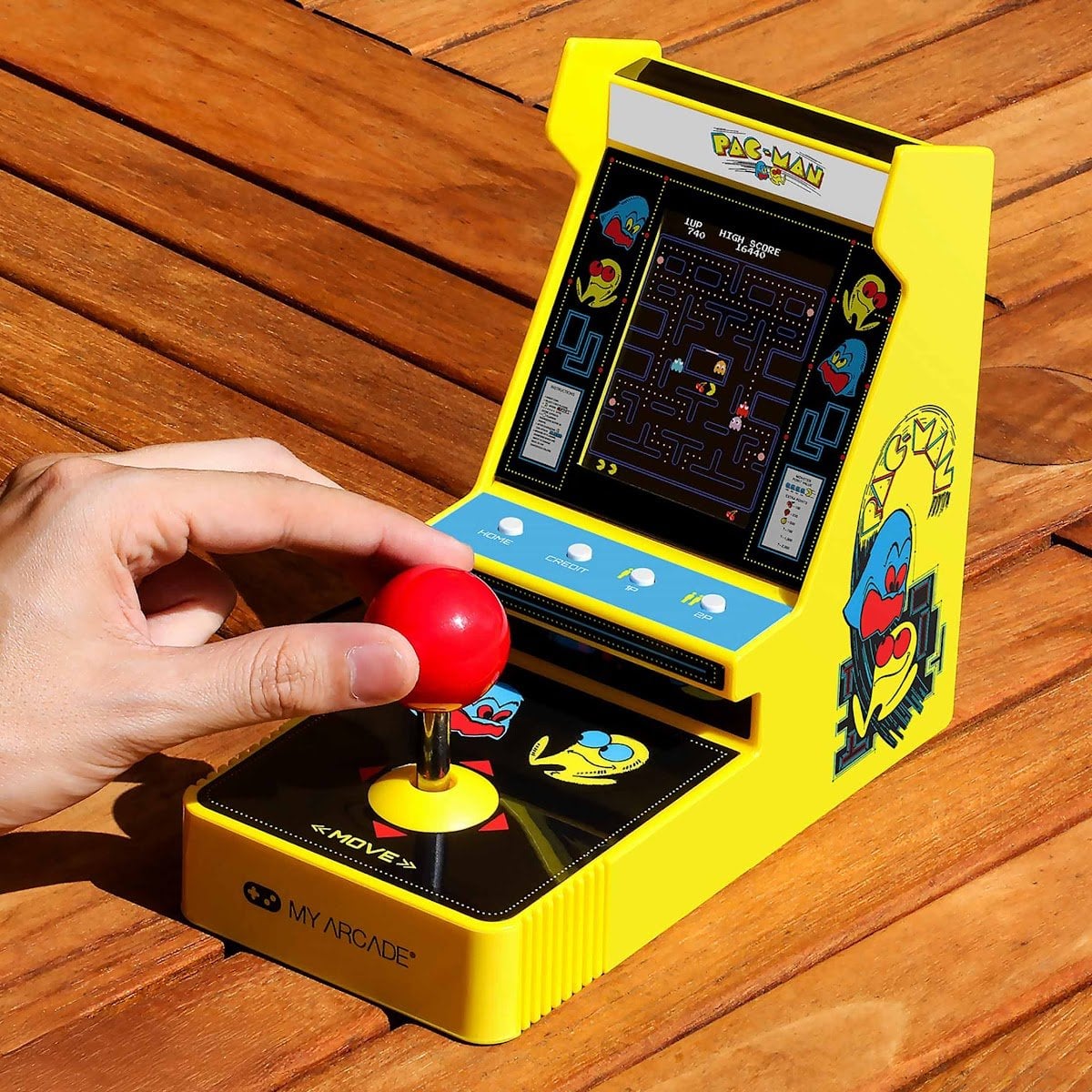Mini jeu arcade joystick Pac-man - 2