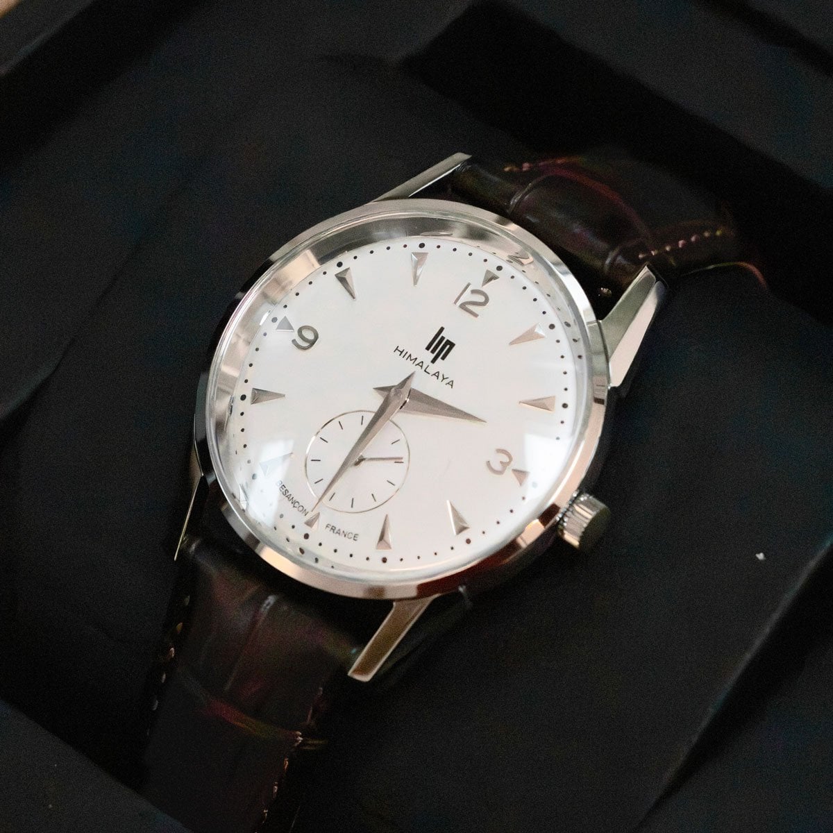Montre LIP Himalaya Classique Marron 35mm - 2