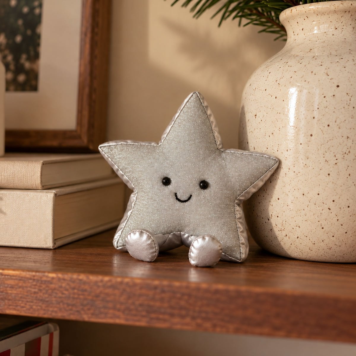 Peluche étoile argentée Jellycat - 1
