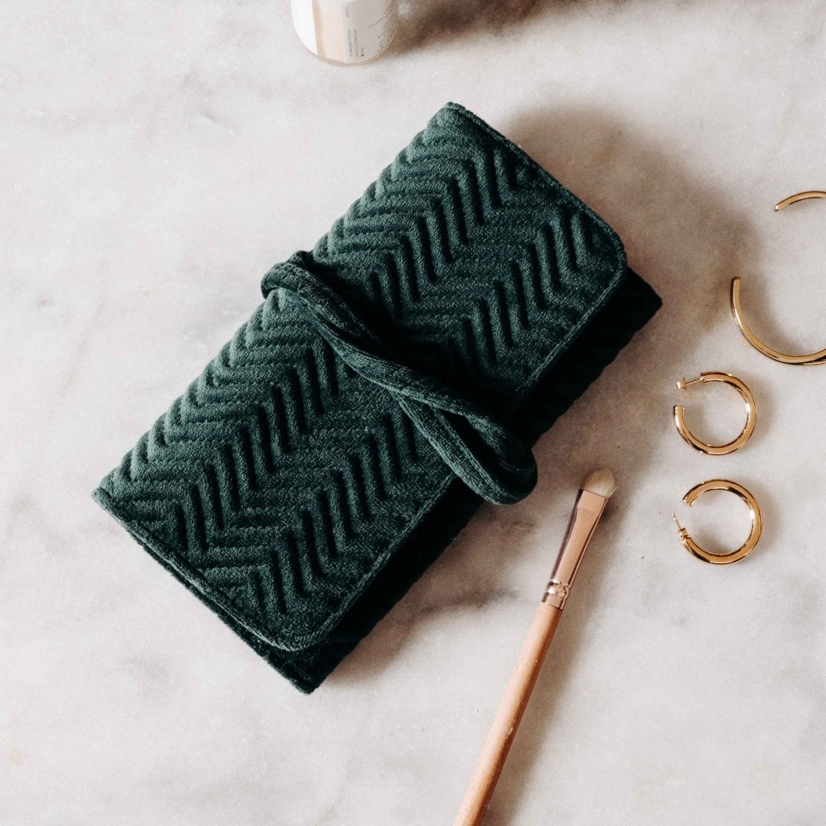 Pochette à bijoux en velours - 1