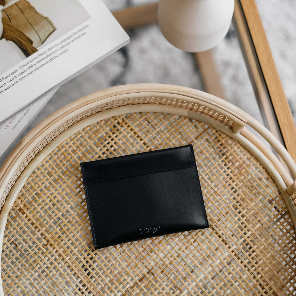 Porte-cartes ID en cuir - 3