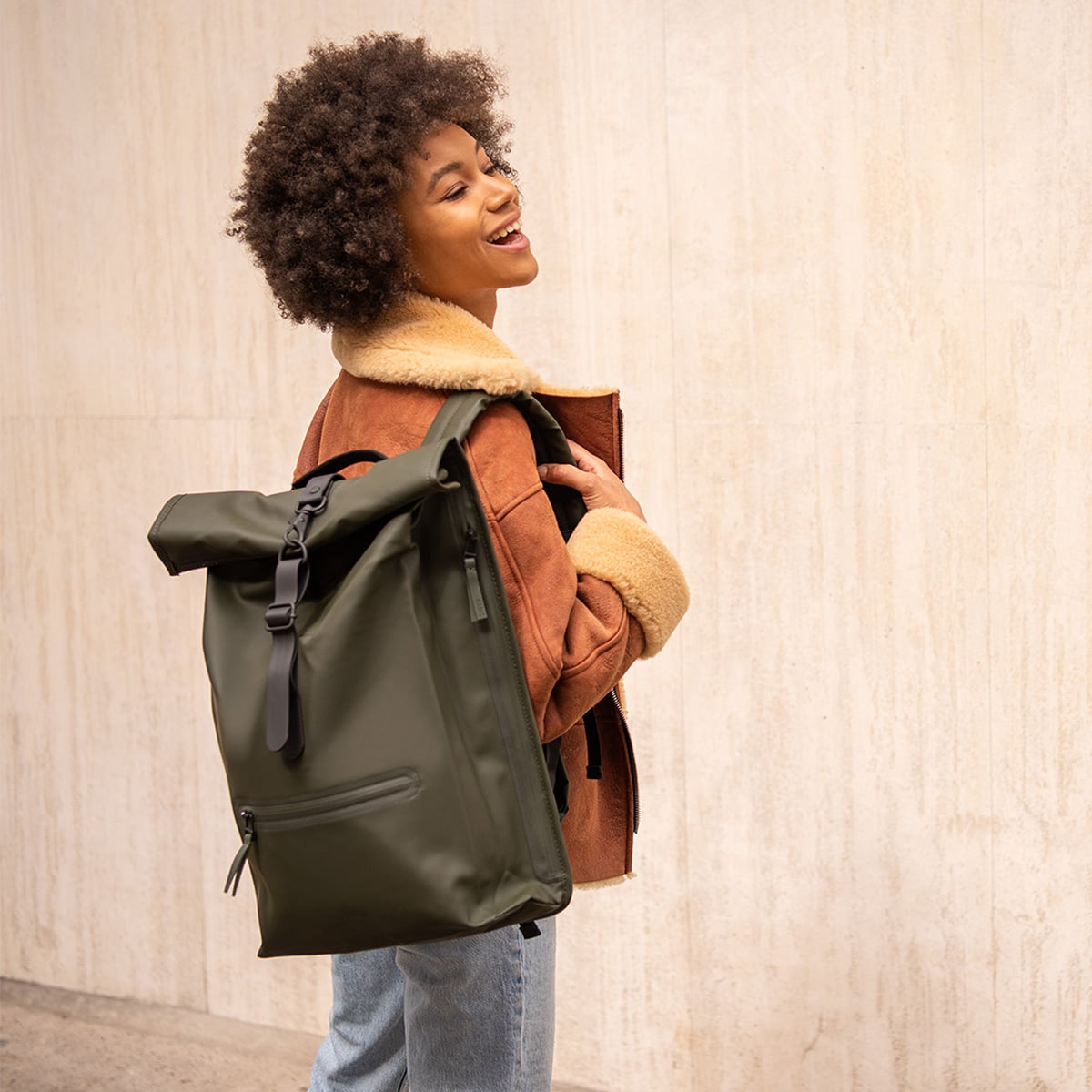 Sac à dos imperméable Rolltop Rains - 17L - 3