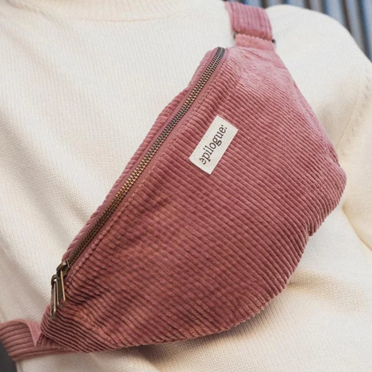 Sac banane velours côtelé - 3