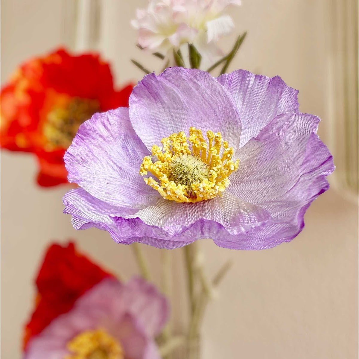 Set de fleurs en soie - 1