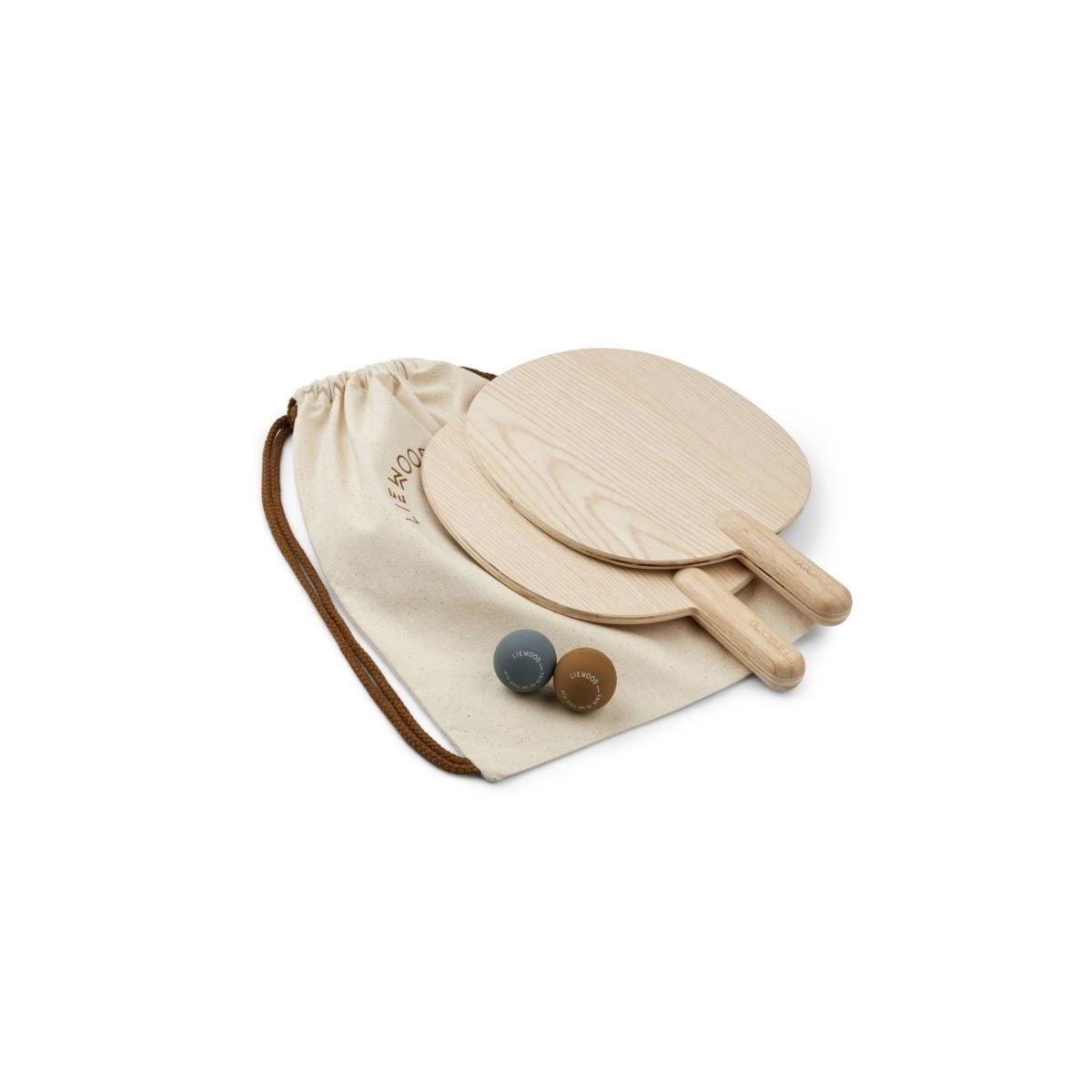 Set de raquettes de tennis en bois - 2