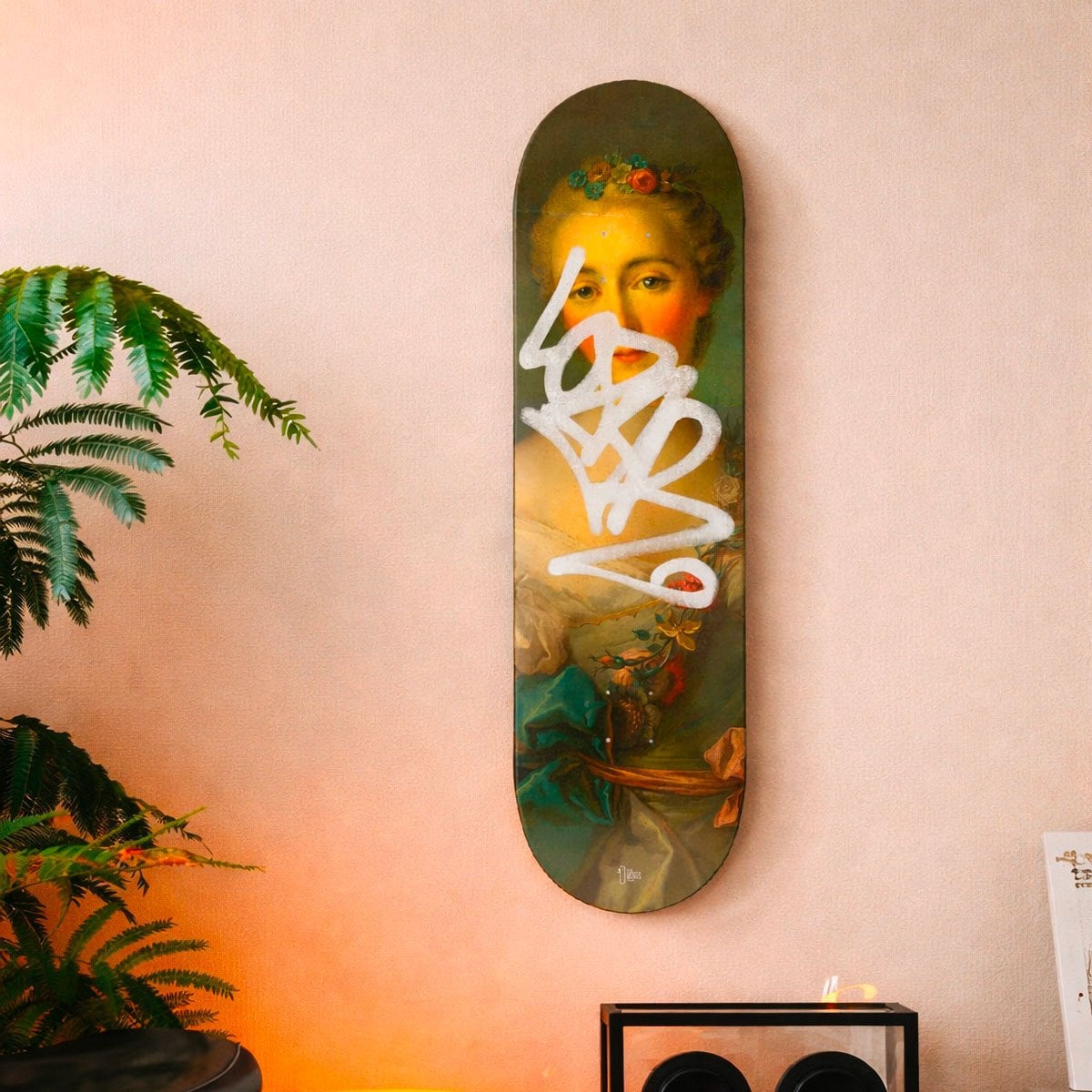 Skateboard décoratif Tag - 1