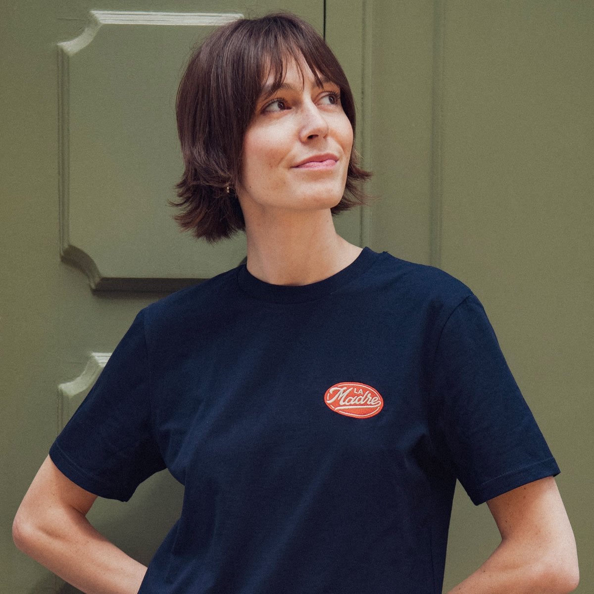 T-shirt La Madre - écusson - 1
