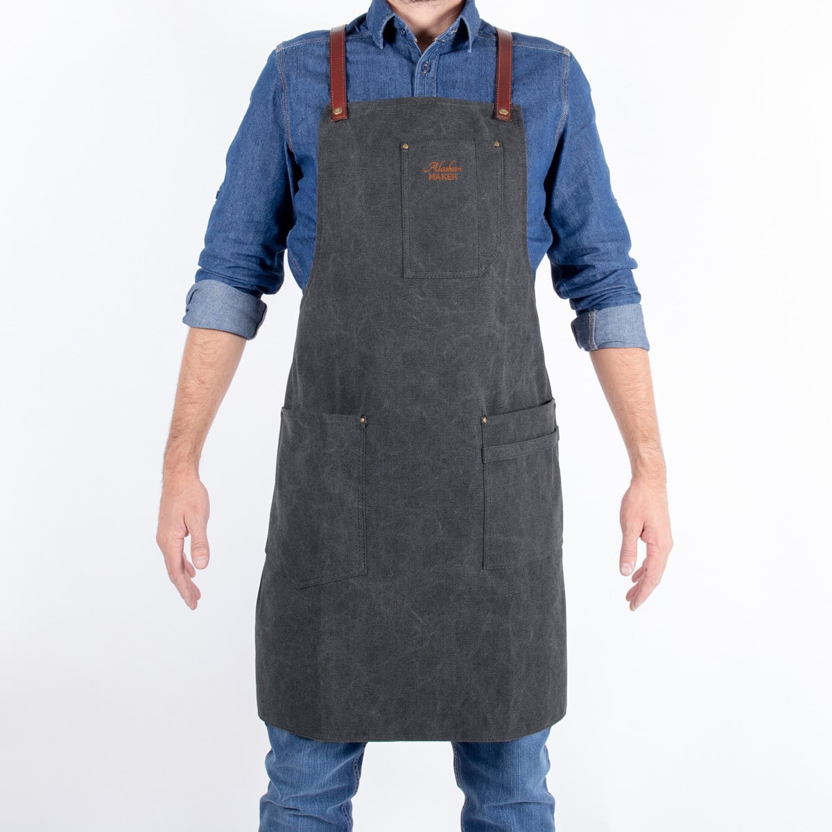Tablier en toile vintage - 2