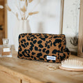 Trousse de toilette en coton - Léopard - 1