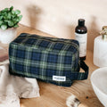 Trousse de toilette en coton - Tartan - 1
